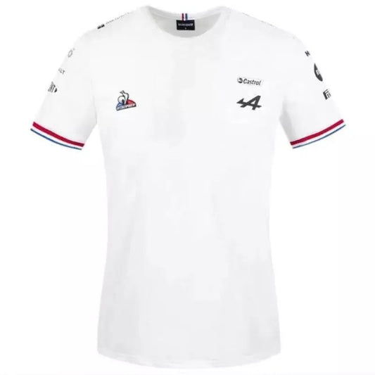 F1 Formula One Alpine White Short Sleeve Racing Suit(高山) 2021