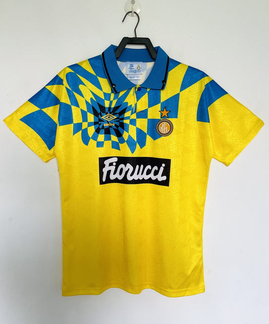 Inter Milan Third Fans Football Jersey 1992 19931994
