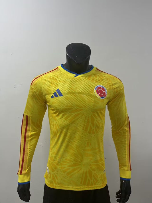 Colombia Home Long Player Football Jersey 2026/2027