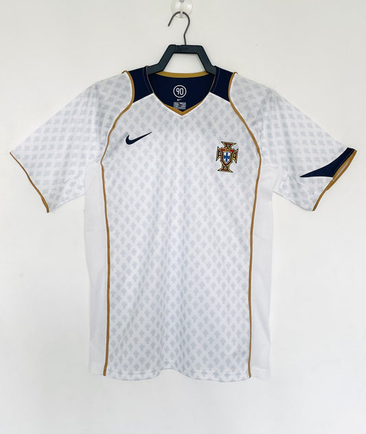 Retro Portugal Away Football Jersey 2004