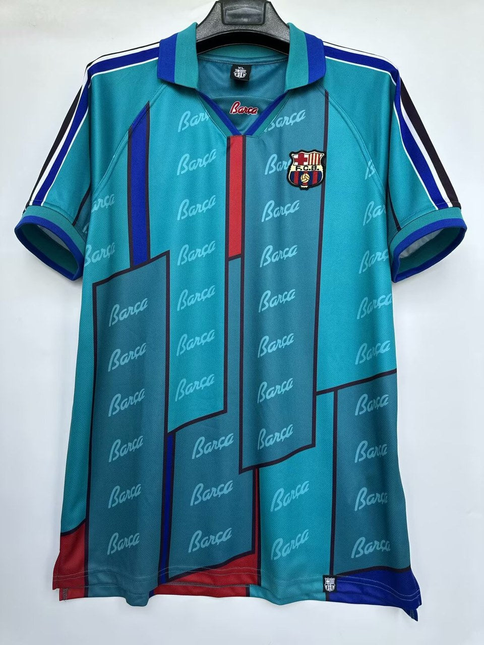 Retro Barcelona Away Football Jersey 1995/1997