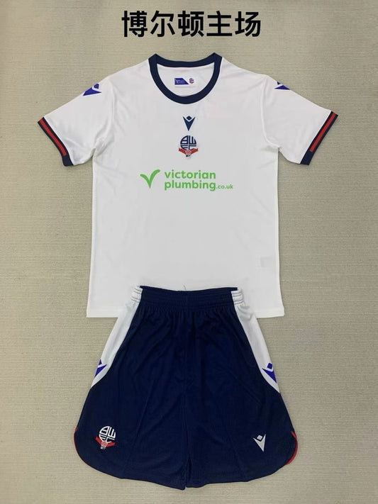 Bolton Home Kids Football Jersey 2024/2025
