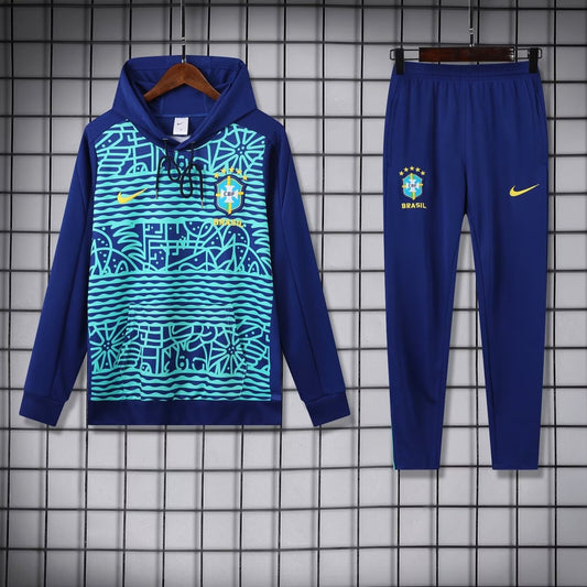 Brazil Hoodie Suit 2024/2025