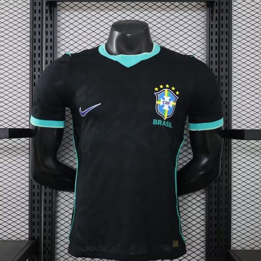 Brazil Christ Special Edition Black Player Football Jersey 2026/2027