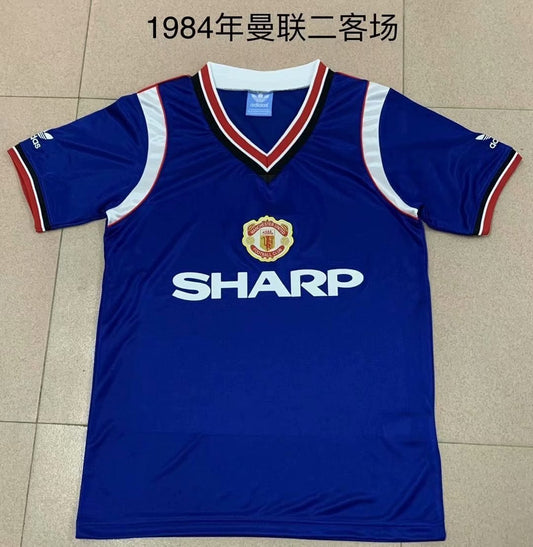 Retro Manchester United 2Rd Away Football Jersey 1984