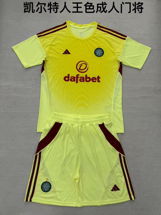 Celtic Goalkeeper Fans Suit Football Jersey 2025/2026