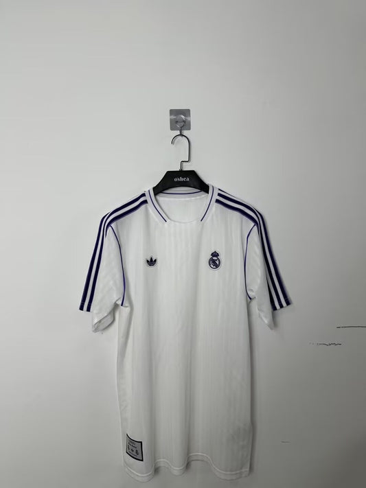 Real Madrid Retro Commemoration Fans Football Jersey 2025/2026