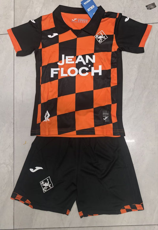 Lorient Home Kids Fans Football Jersey 2025/2026