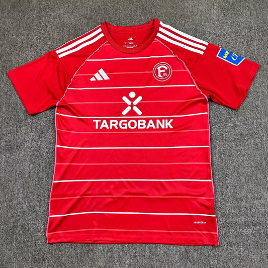 Fortuna Dusseldorf Home Fans Football Jersey 2025/2026