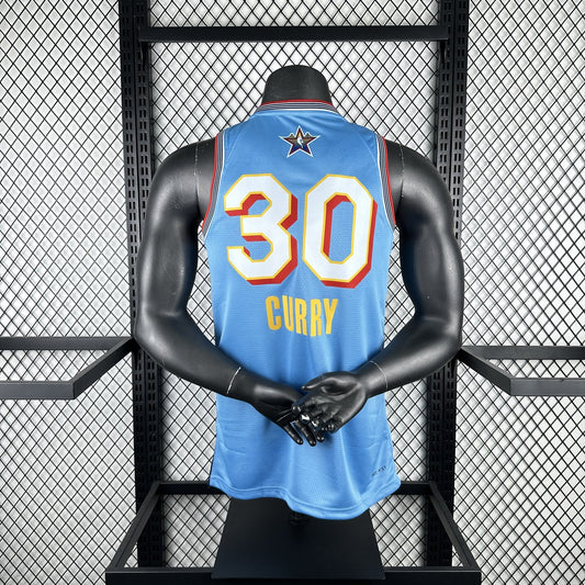 ALL STAR Baby Blue #30 CURRY NBA Jerseys 2025