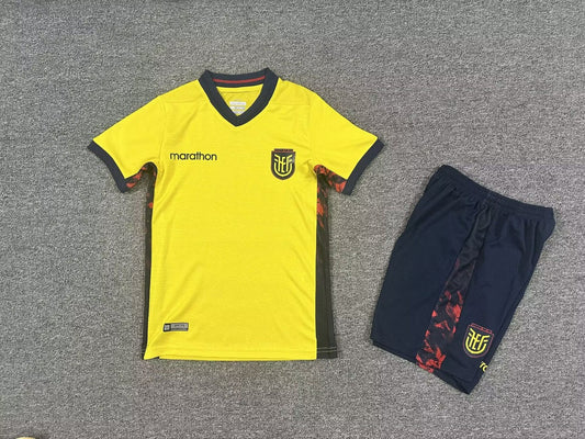 Ecuador Home Fans Kids Football Jersey 2026/2027