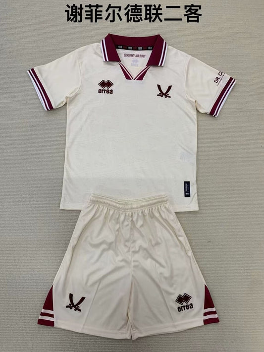 Sheffield Third Away Kids Football Jersey 2024/2025
