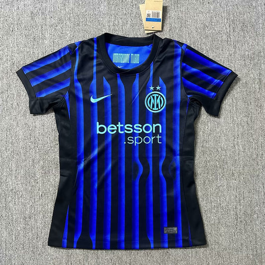 Inter Milan Home Women Fans Football Jersey 2025/2026
