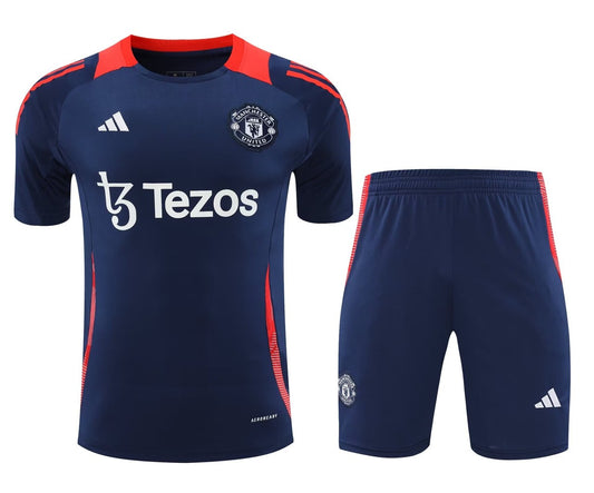 Manchester United Training Clothing Set Football Jersey 2024/2025