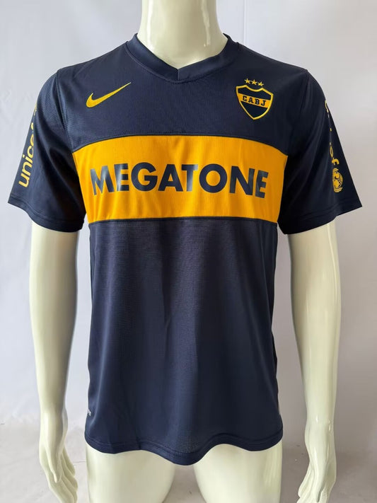 Retro Boca Juniors Home Fans Football Jersey 2007/2008