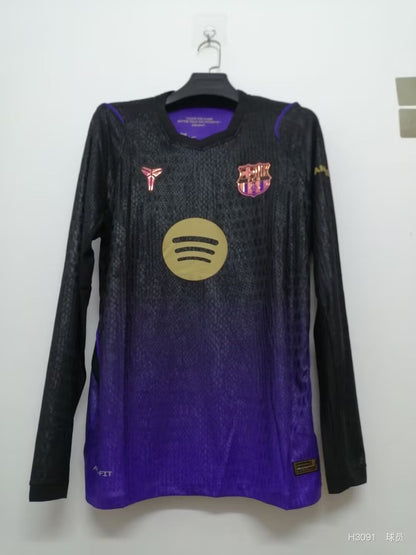 Barcelona Away Long Sleeve Player Football Jersey 2026/2027