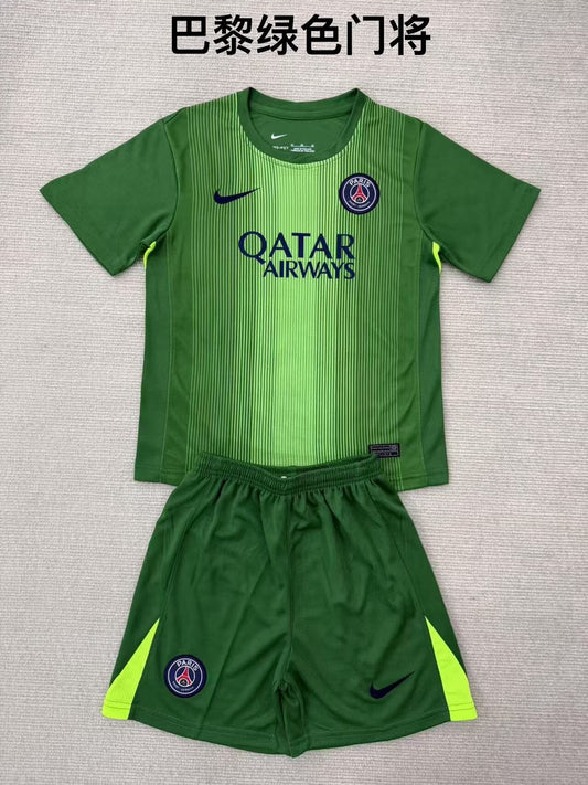PSG Paris Goalkeeper Green Fans (Kids And Man) Football Jersey 2025/2026