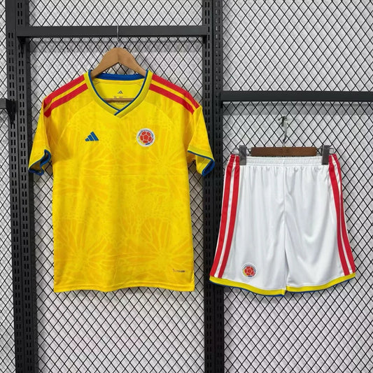 Colombia Home Sets With Pants Fans Football Jersey 2026/2027