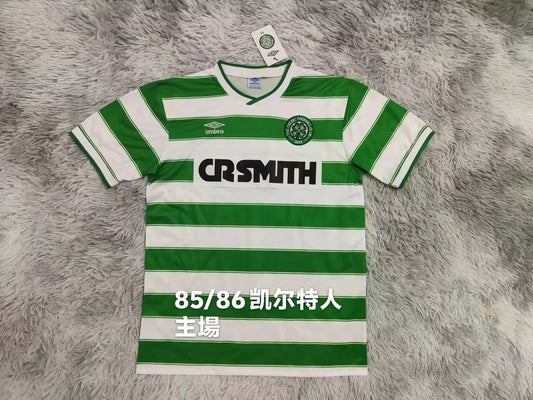 Retro Celtic Home Football Jersey 1985/1986