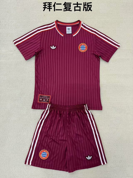 RetroBayern Munich T-shirt Special Edition Fans Football Jersey 2025/2026