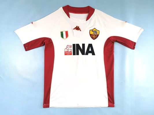 Retro Roma Away Football Jersey 2001/2002