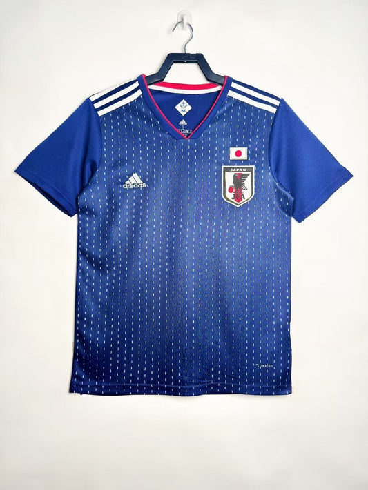 Retro Japan Home Fans Football Jersey 2018