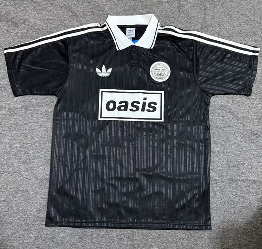 Adidas Clover T-shirt Black Fans Football Jersey 2025/2026