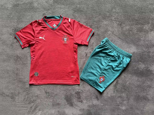 Portugal Home Kids Football Jersey 2026/2027
