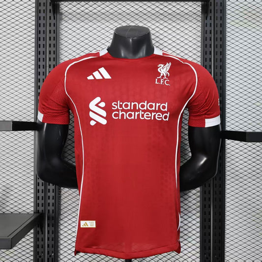 Liverpool Home Player Football Jersey 2025/2026