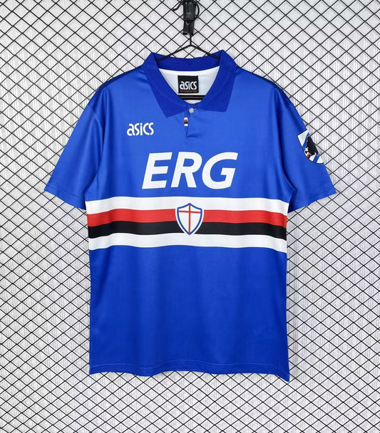 Retro Sampdoria Fans Football Jersey 1993/1994