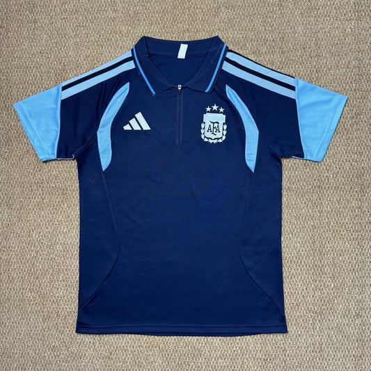 Argentina POLO T-shirt Blue Football Jersey 2026/2027