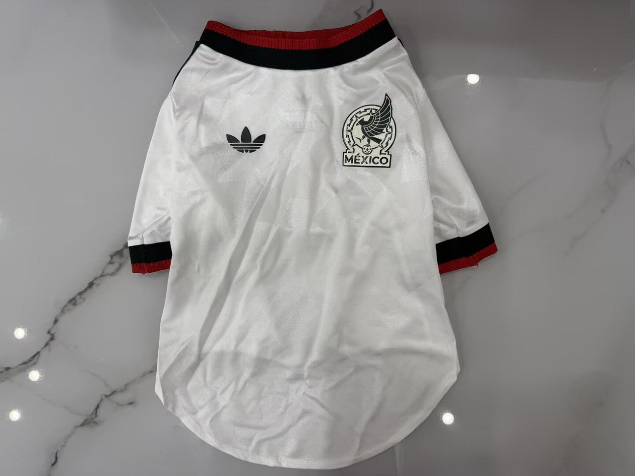 Mexico Away Dog Pet Player Football Jersey 2026/2027