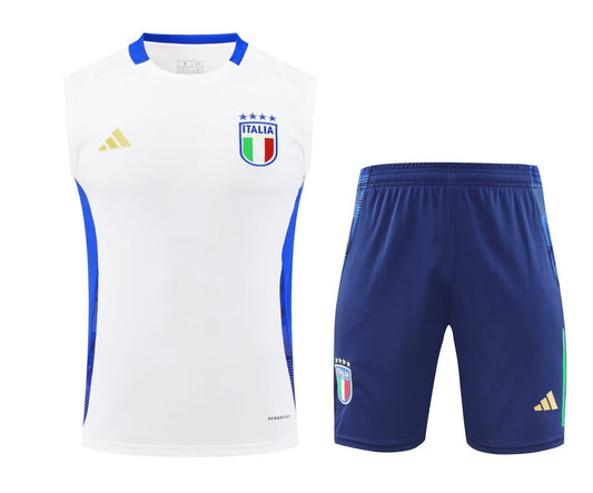 Italy Training Clothing Vest Set Football Jersey 2024/2025