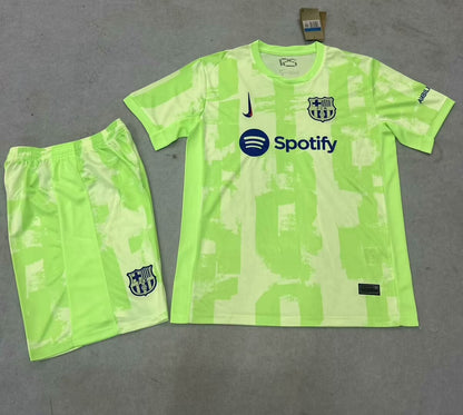 Barcelona Third Away With Pants Sets Fans Football Jersey 2024/2025