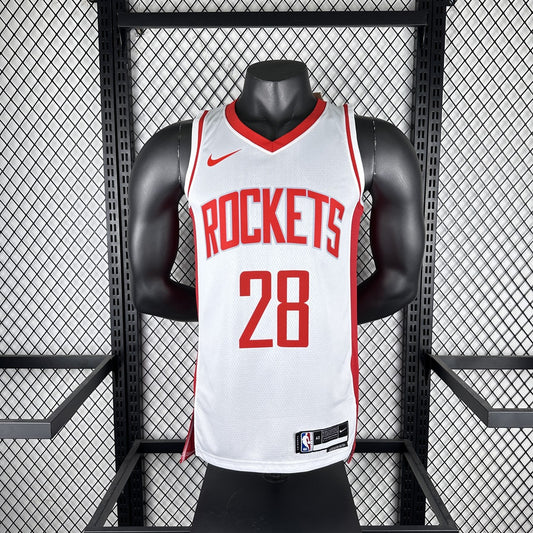 Houston Rockets Home White #28 SENGUN NBA Season Jerseys 2023
