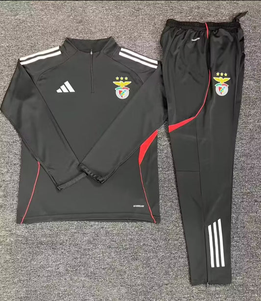 Benfica Training Tracksuit Black 2025/2026