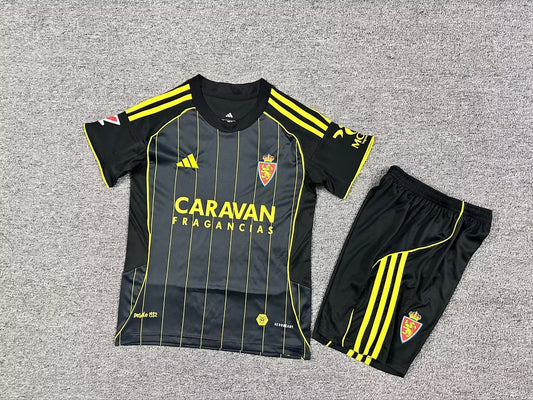 Real Zaragoza Away Kids Football Jersey 2025/2026