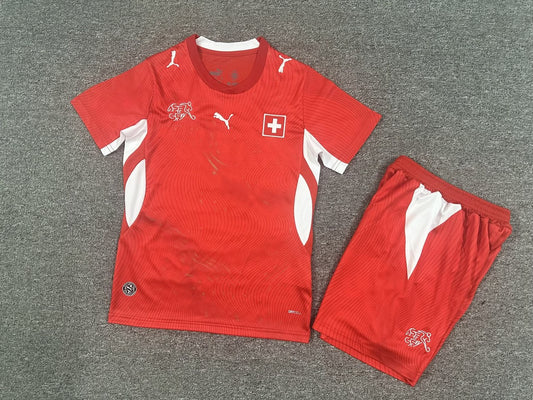 Switzerland Home Kids Fans Football Jersey 2026/2027