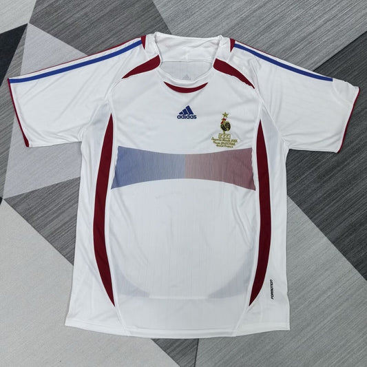 Retro France World Cup Final Football Jersey 2006/2007