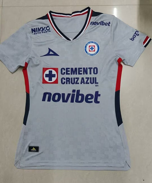 Cruz Azul Away Women Fans Football Jersey 2025/2026