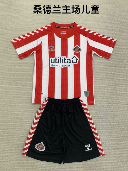 SUNDERLAND Home Kids Football Jersey 2024/2025