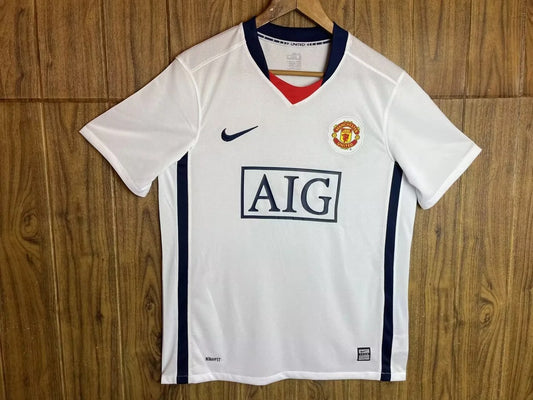 Retro Manchester United Away Football Jersey 2007/2008