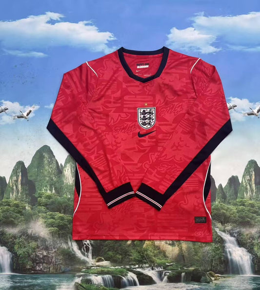 England Away Long Sleeve Fans Football Jersey 2026/2027