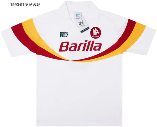 Retro Roma Home Football Jersey 1990/1991