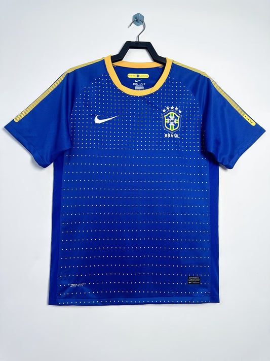 Retro Brazil Away Football Jersey 2010