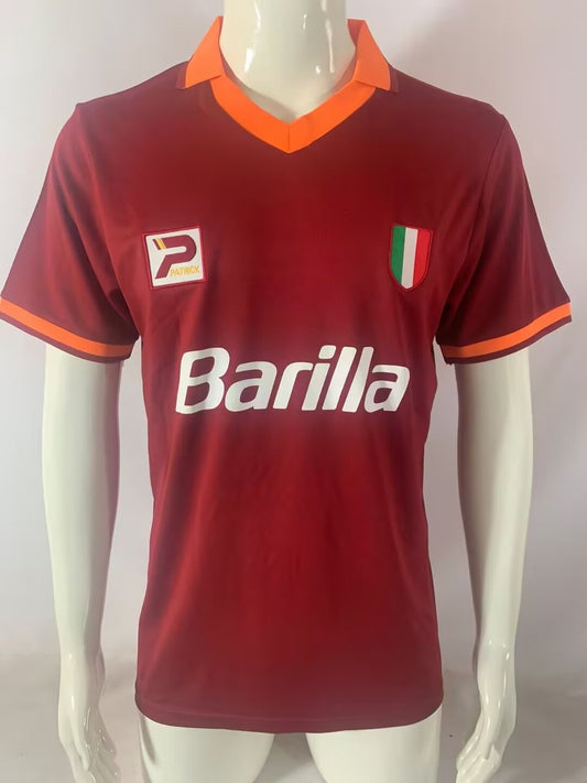 Retro Roma Home Football Jersey 1983/1984