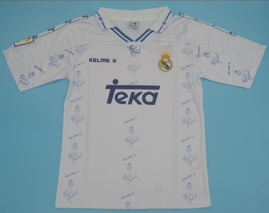 Retro Real Madrid White Football Jersey 1994/1996
