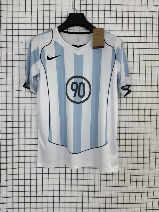 Nike 90 White Blue Football Jersey 2025/2026
