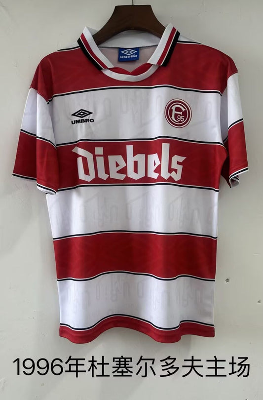 Fortuna Dusseldorf Home Fans Football Jersey 1996