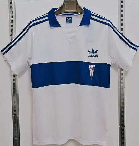 University Chile Home Retro Cotton White Football Jersey